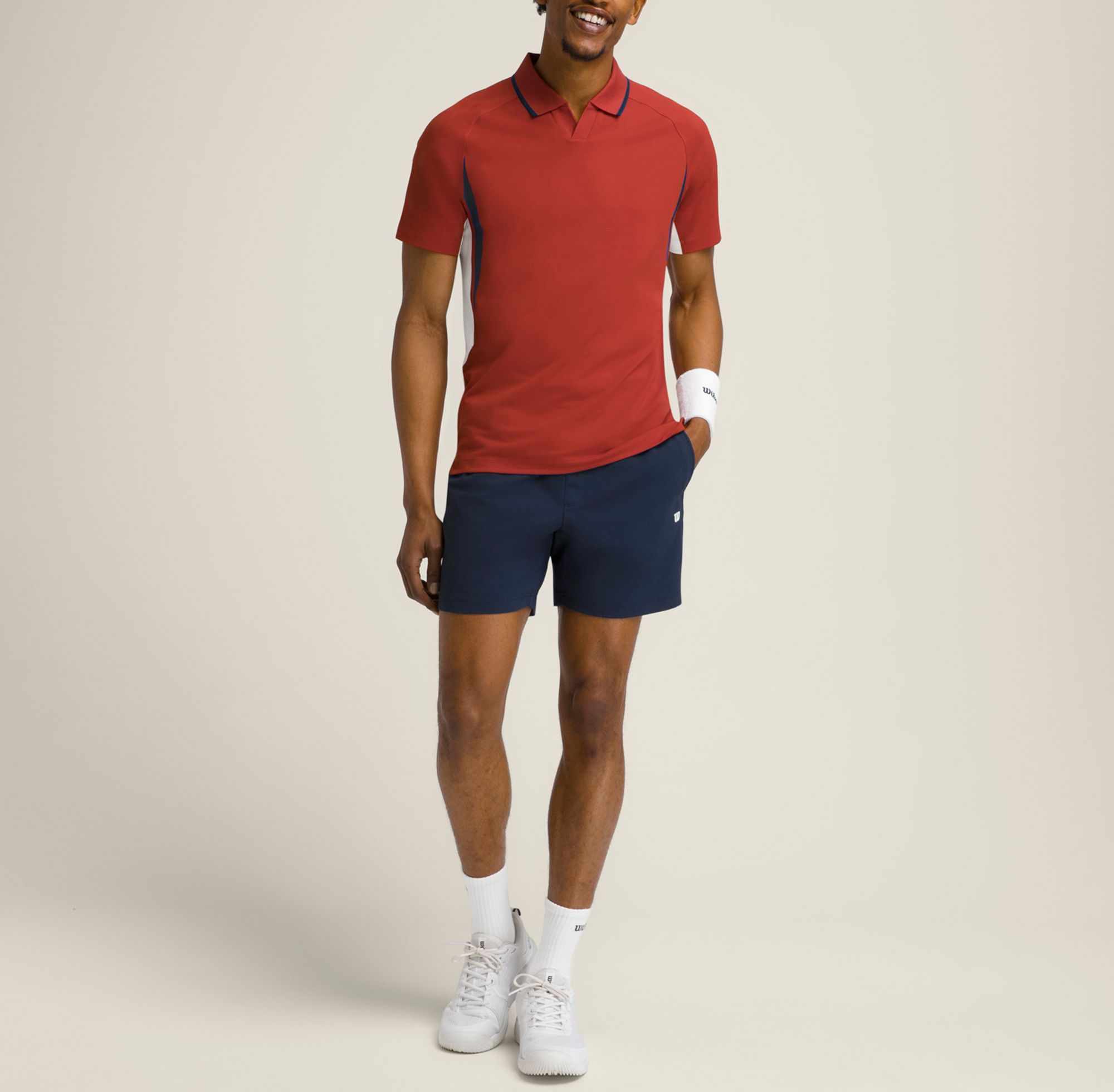 Wilson Men's Banks Johnny Collar Tennis Polo product image
