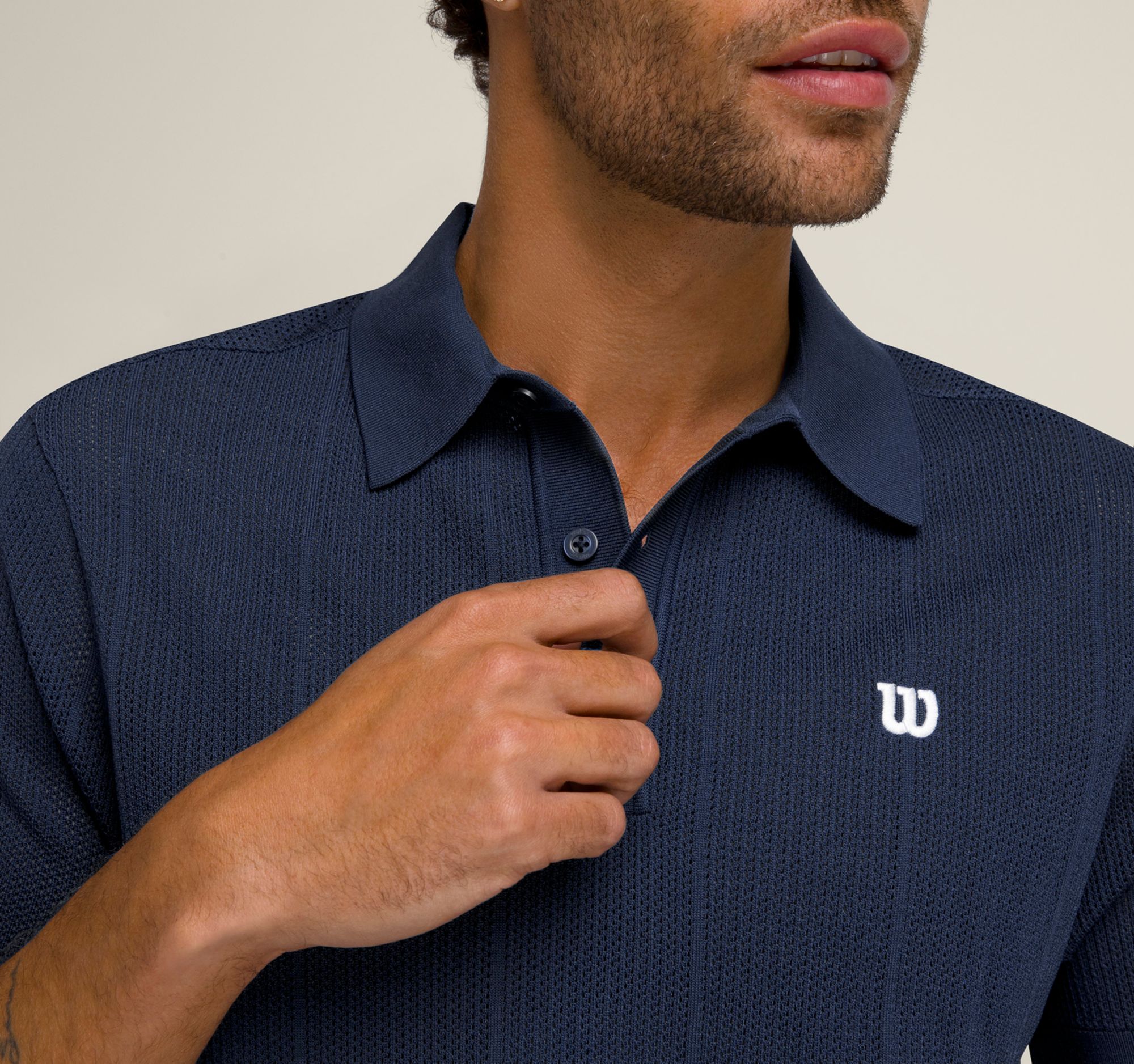 Wilson Men's Benson Knit Tennis Polo product image