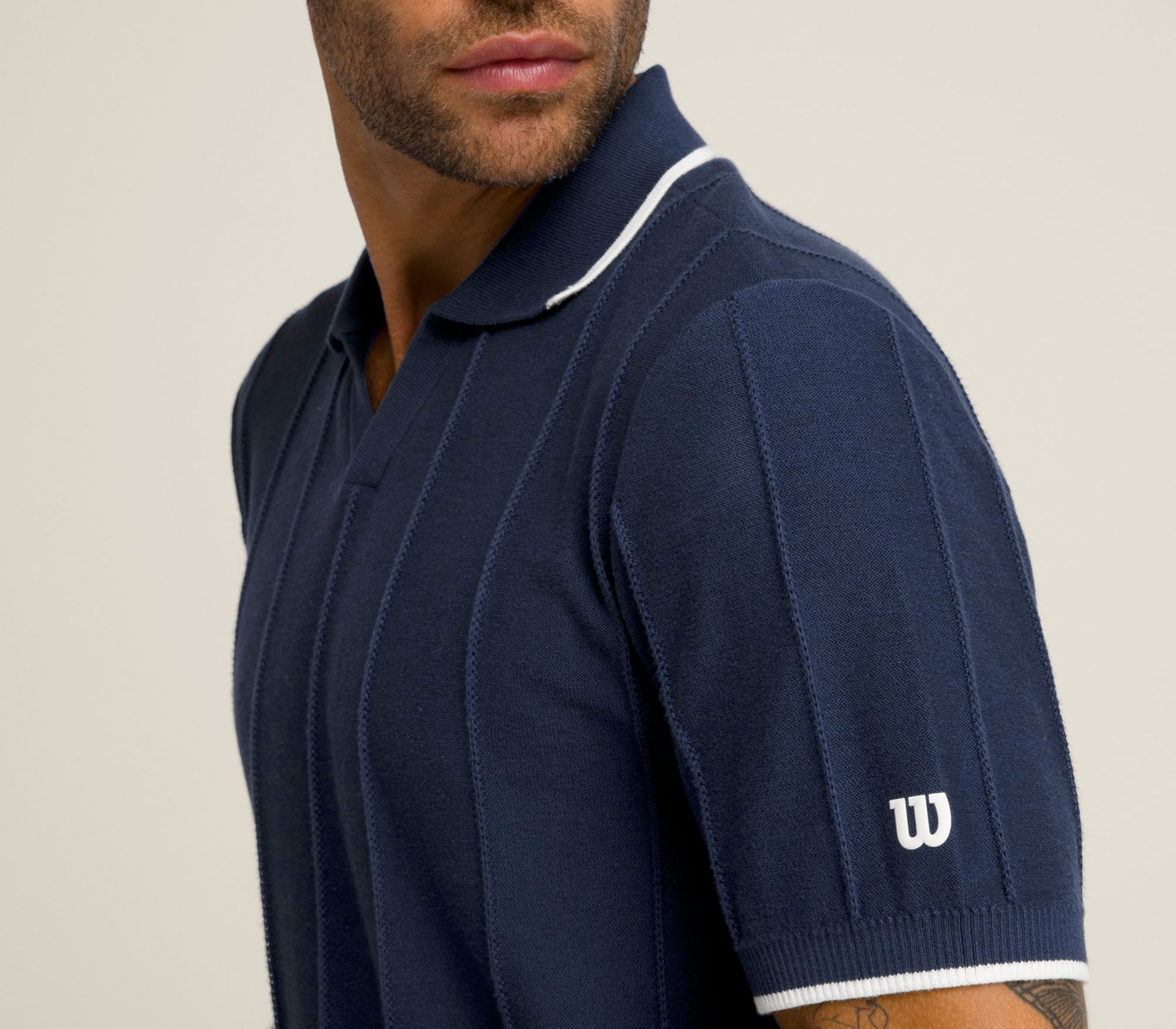 Wilson Men's Club Essex Knit Tennis Polo product image