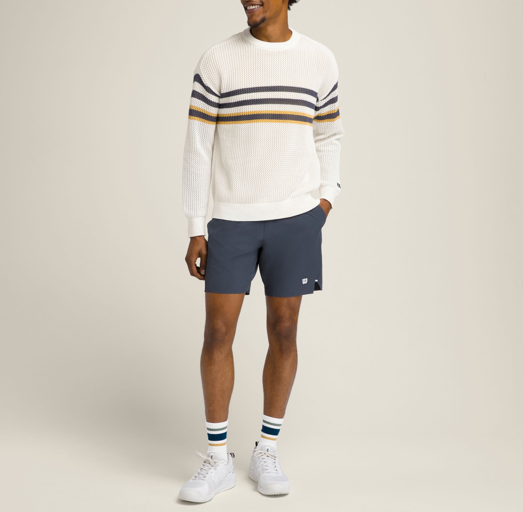 Wilson Men's Bercy Knit Tennis Crewneck product image