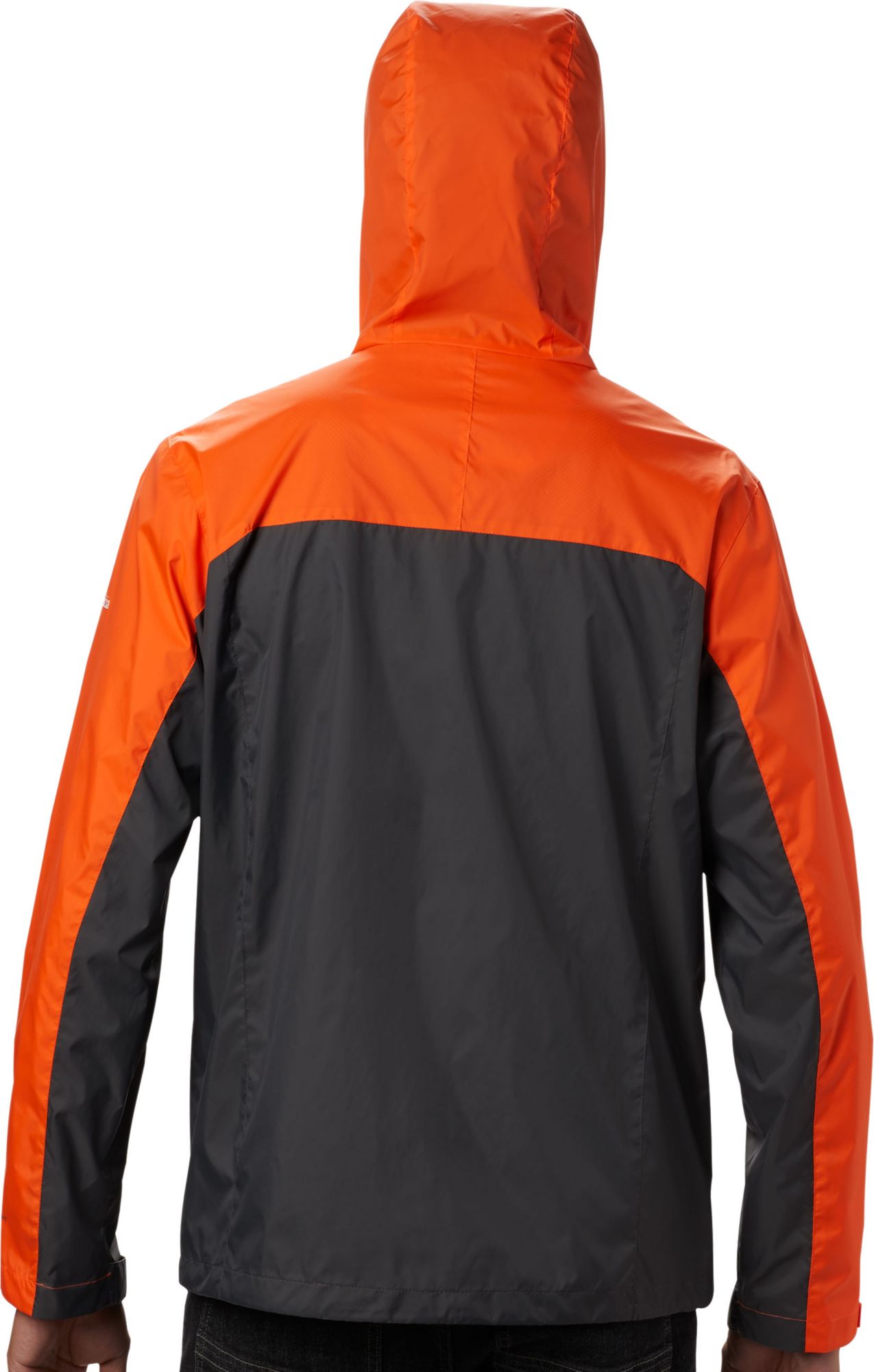 Columbia Men's Clemson Tigers Orange/Grey Glennaker Storm Jacket