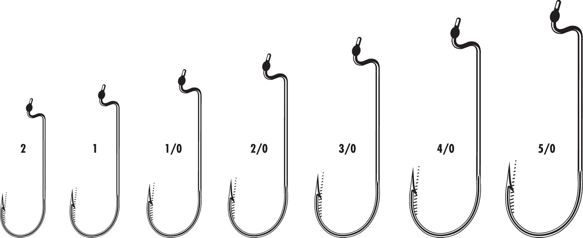 VMC Worm Fishing Hooks product image
