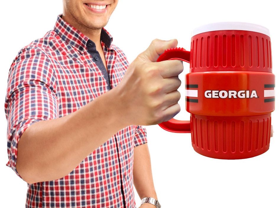 Party Animal Georgia Bulldogs 44oz Water Cooler Mug product image