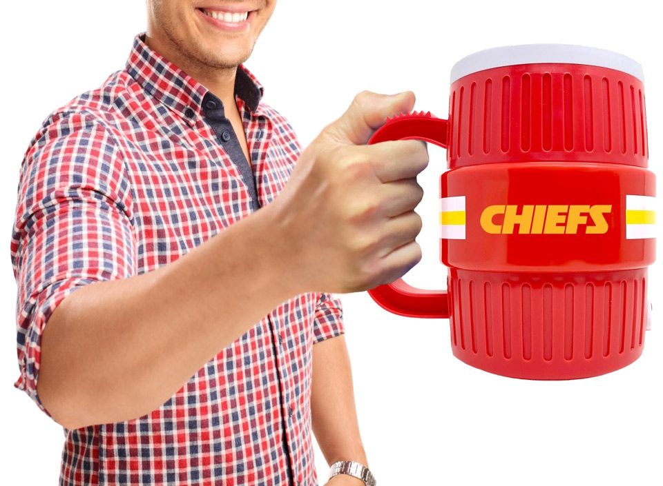 Party Animal Kansas City Chiefs 44oz Water Cooler Mug product image