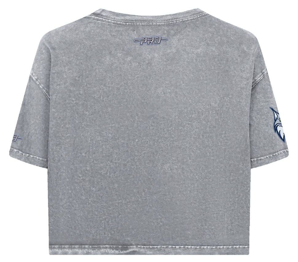 Pro Standard Women's Minnesota Lynx Washed Grey Washed Jewel Boxy T-Shirt product image