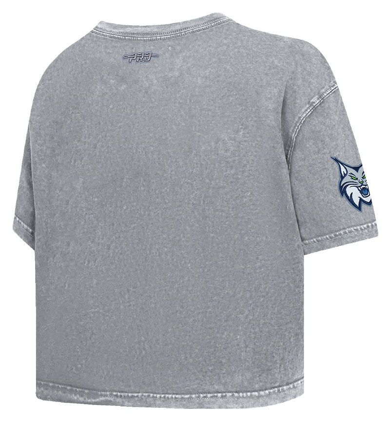 Pro Standard Women's Minnesota Lynx Washed Grey Washed Jewel Boxy T-Shirt product image