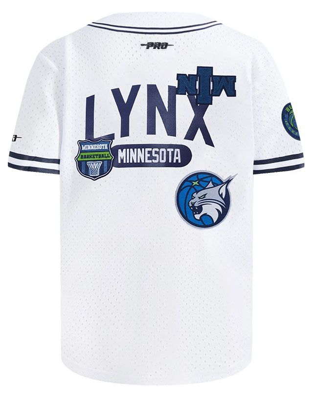 Pro Standard Youth Minnesota Lynx Navy Letterman Button Down Shirt product image