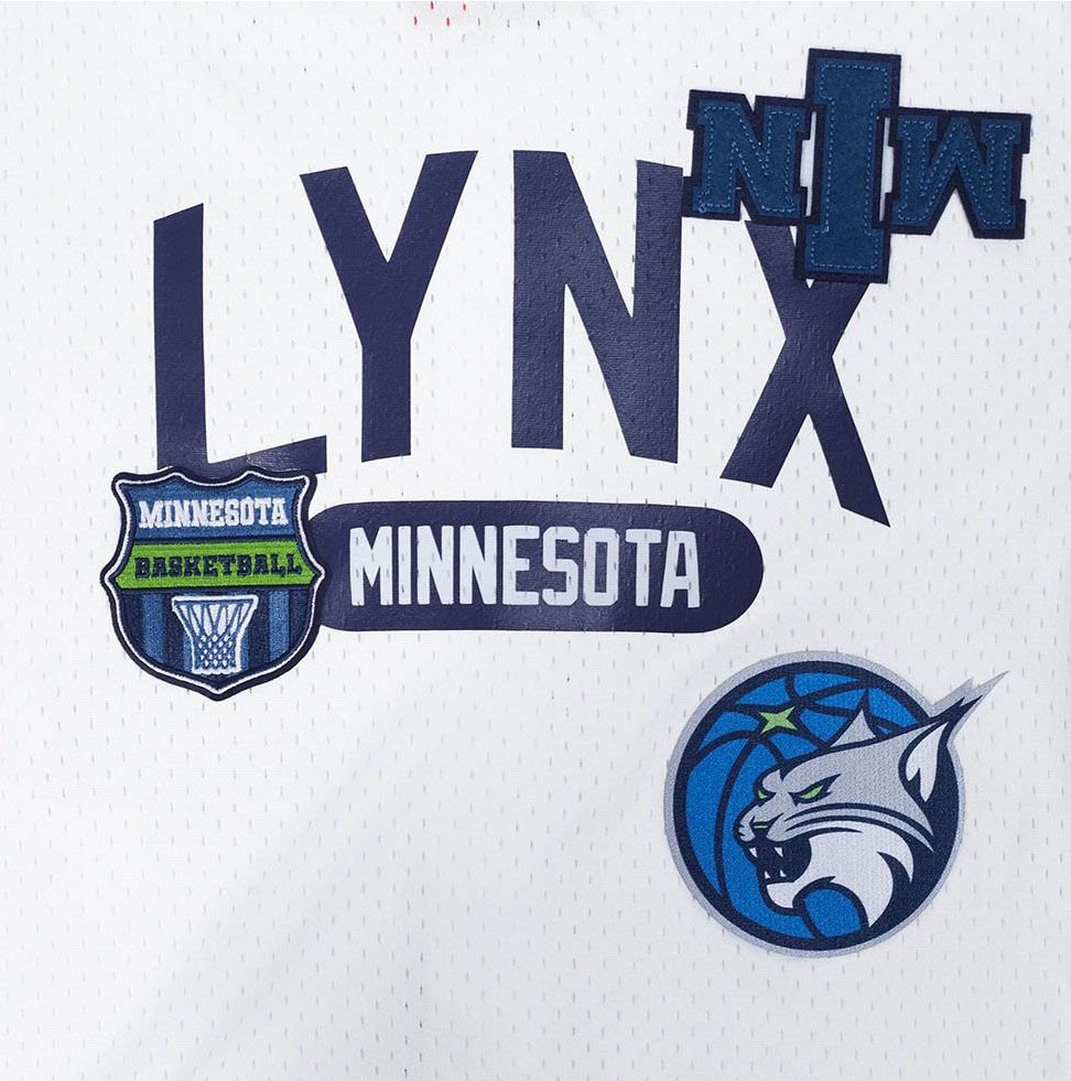 Pro Standard Youth Minnesota Lynx Navy Letterman Button Down Shirt product image
