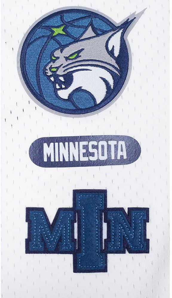 Pro Standard Youth Minnesota Lynx Navy Letterman Button Down Shirt product image