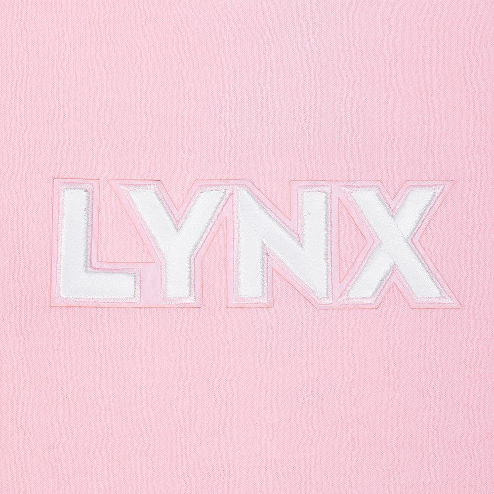 Pro Standard Girls' Minnesota Lynx Pink Wingspan Drop Shoulder Crewneck Sweatshirt product image