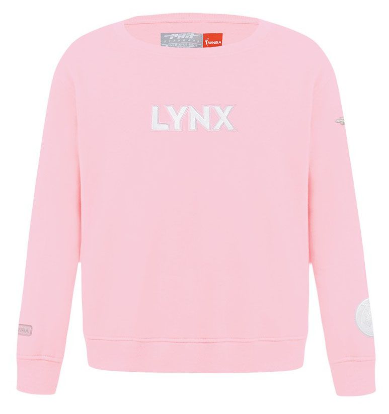 Pro Standard Girls' Minnesota Lynx Pink Wingspan Drop Shoulder Crewneck Sweatshirt product image