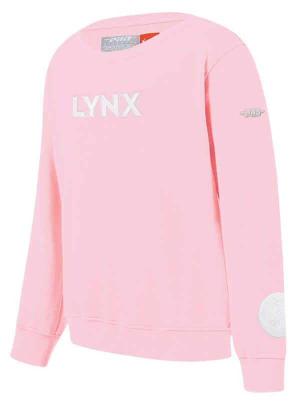 Pro Standard Girls' Minnesota Lynx Pink Wingspan Drop Shoulder Crewneck Sweatshirt product image