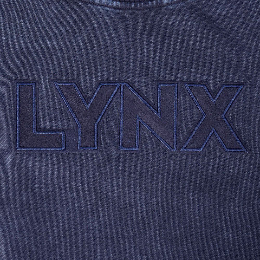 Pro Standard Women's Minnesota Lynx White Washed Fleece Crewneck Sweatshirt product image
