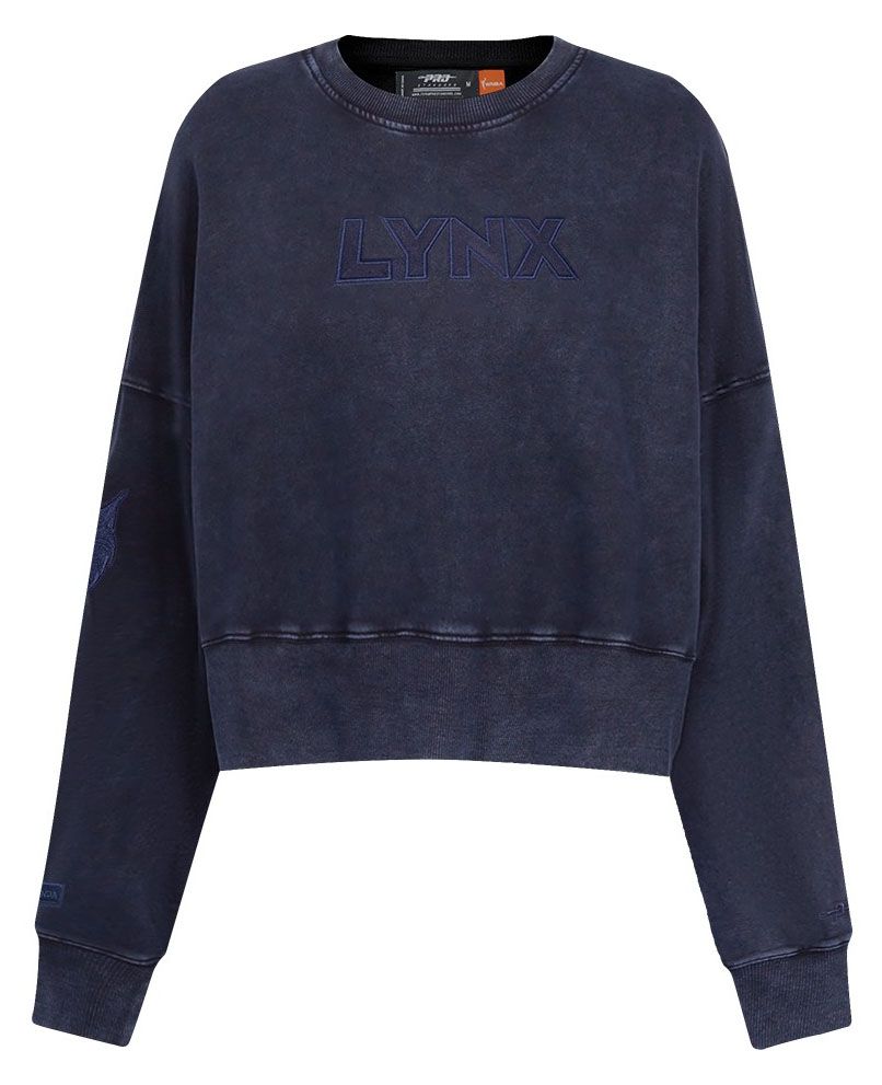 Pro Standard Women's Minnesota Lynx White Washed Fleece Crewneck Sweatshirt product image