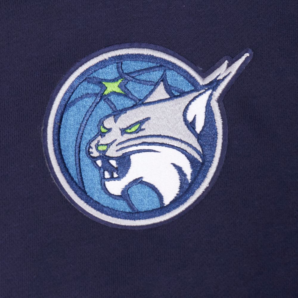 Pro Standard Women's Minnesota Lynx Navy Wingspan Cropped Hoodie product image