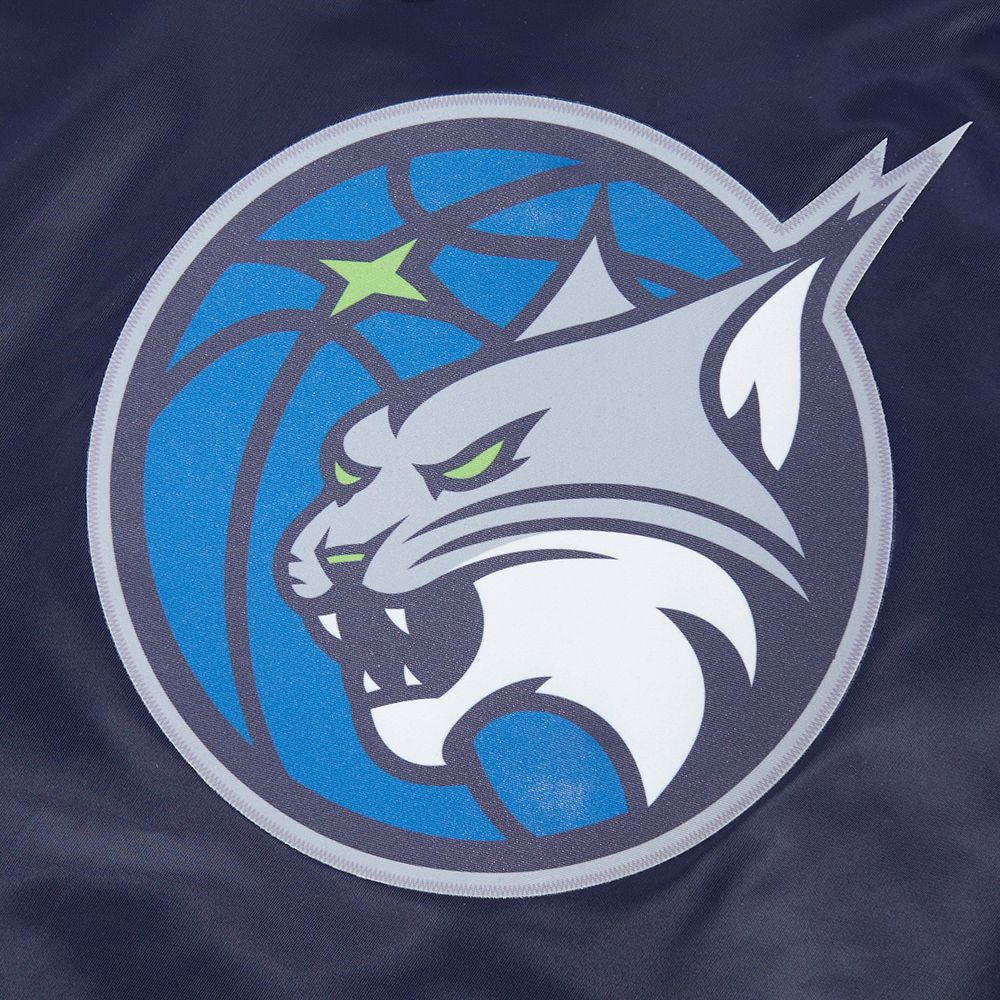 Pro Standard Women's Minnesota Lynx Navy Chenille Satin Jacket product image