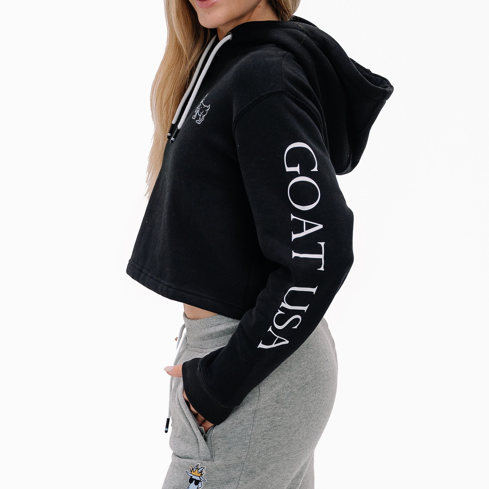 GOAT USA Women's OG Cropped Hoodie product image