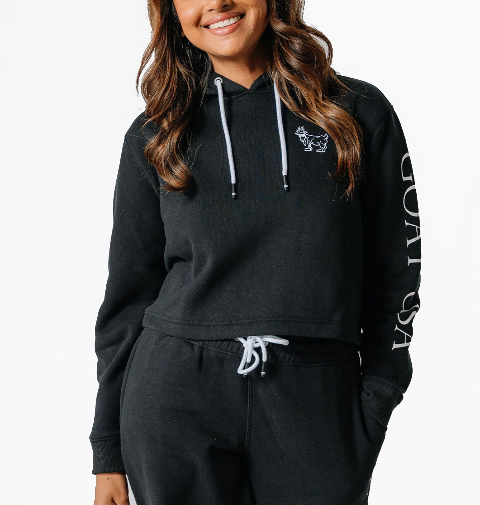 GOAT USA Women's OG Cropped Hoodie product image