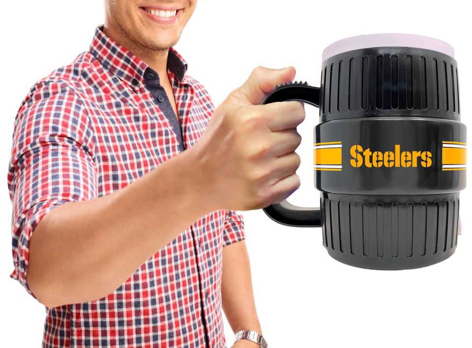 Party Animal Pittsburgh Steelers 44oz Water Cooler Mug product image