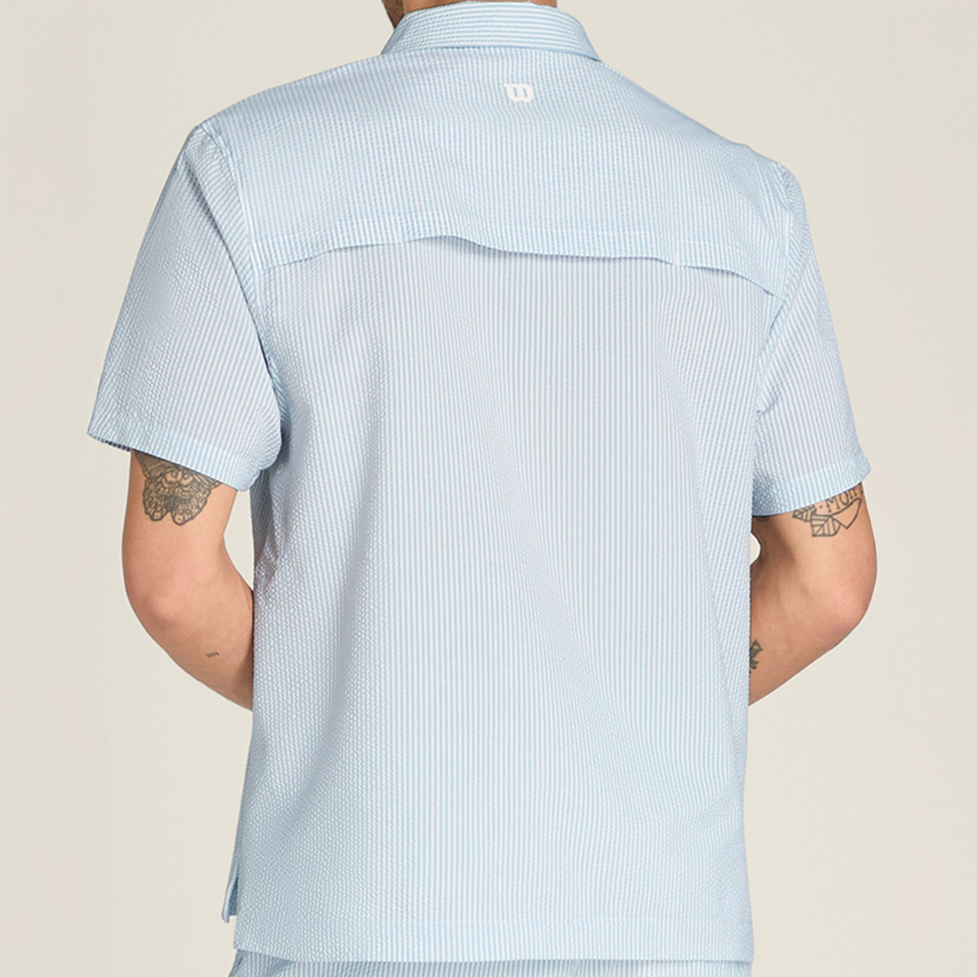 Wilson Men's Woven Tech Seersucker Tennis Popover product image