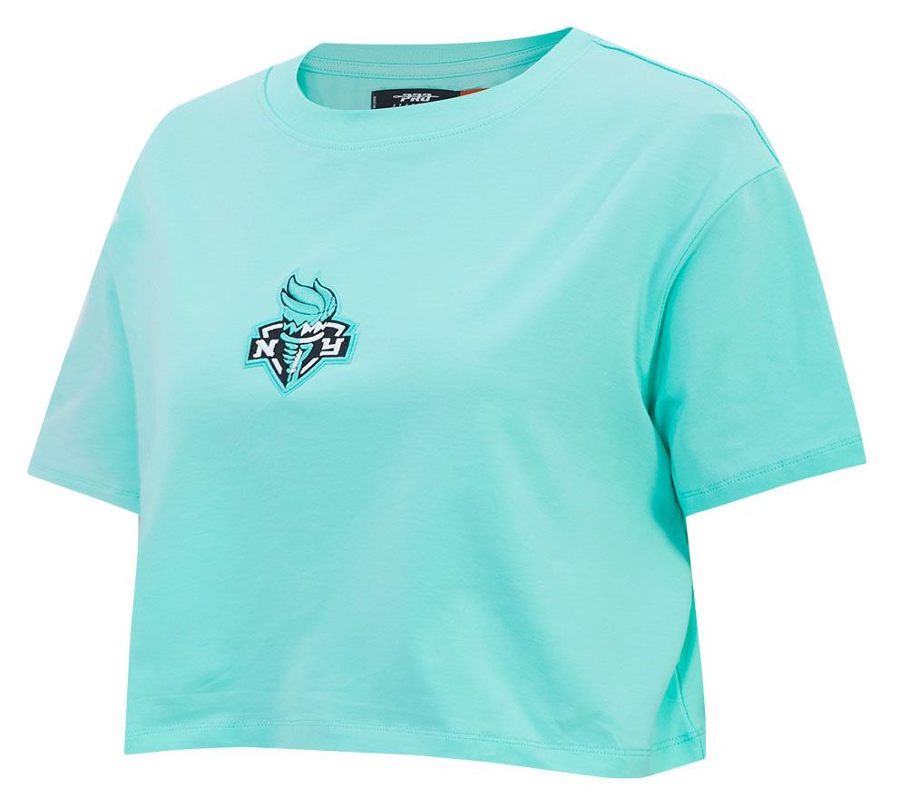 Pro Standard Women's New York Liberty Liberty Green Wingspan Boxy T-Shirt product image