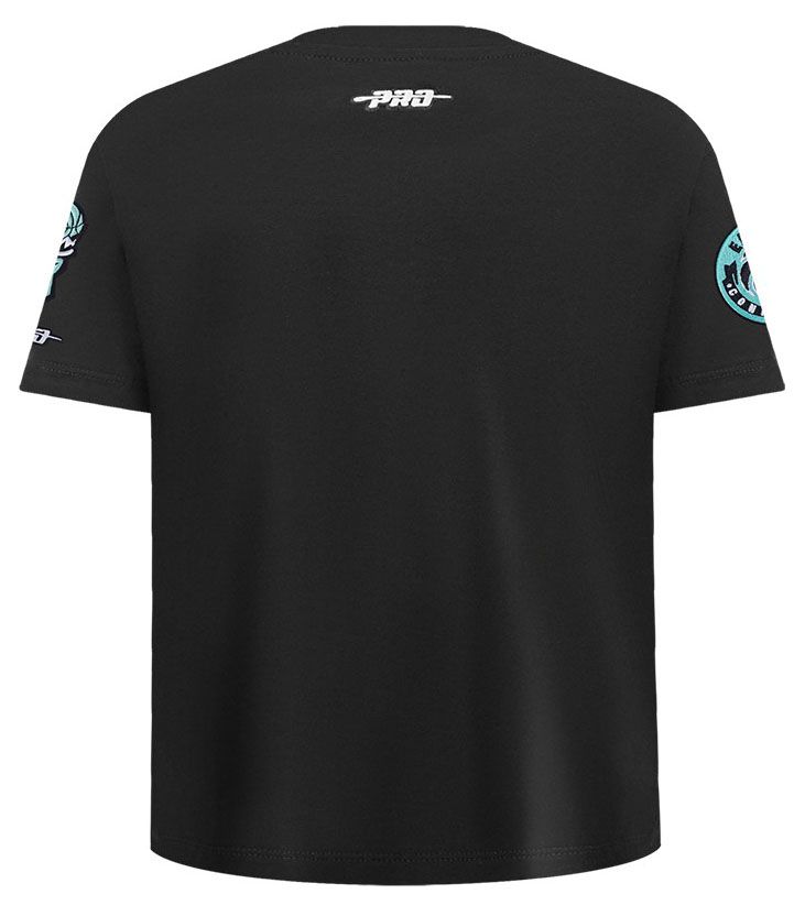 Pro Standard Youth New York Liberty Black Letterman T-Shirt product image