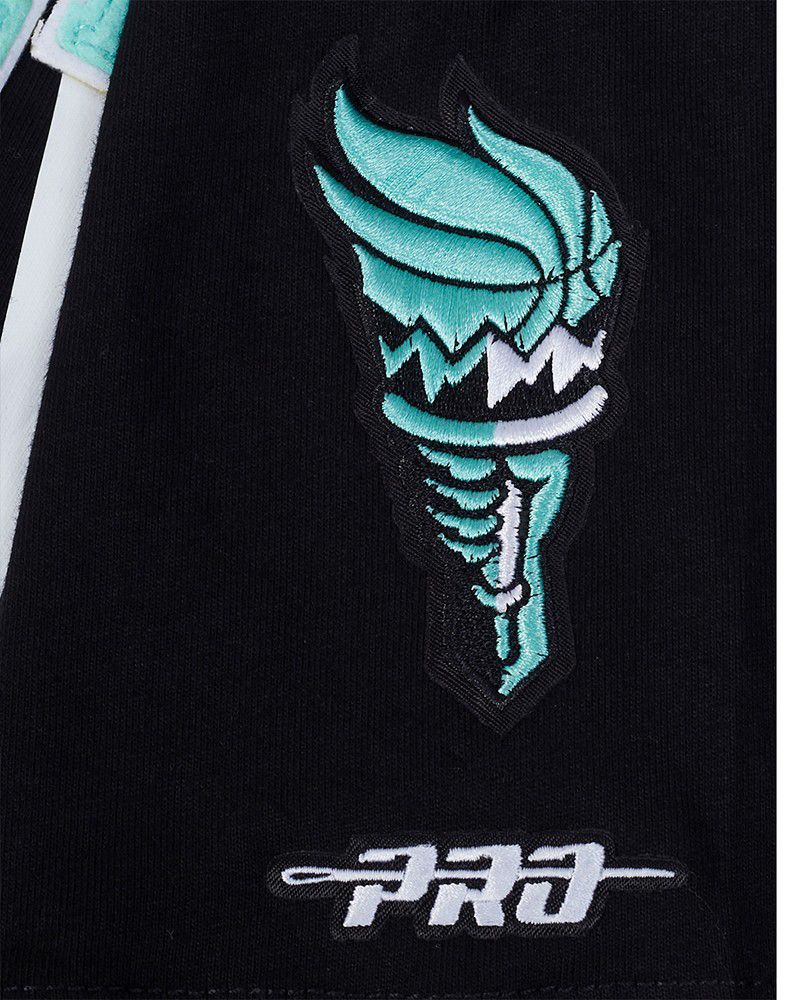 Pro Standard Youth New York Liberty Black Letterman T-Shirt product image