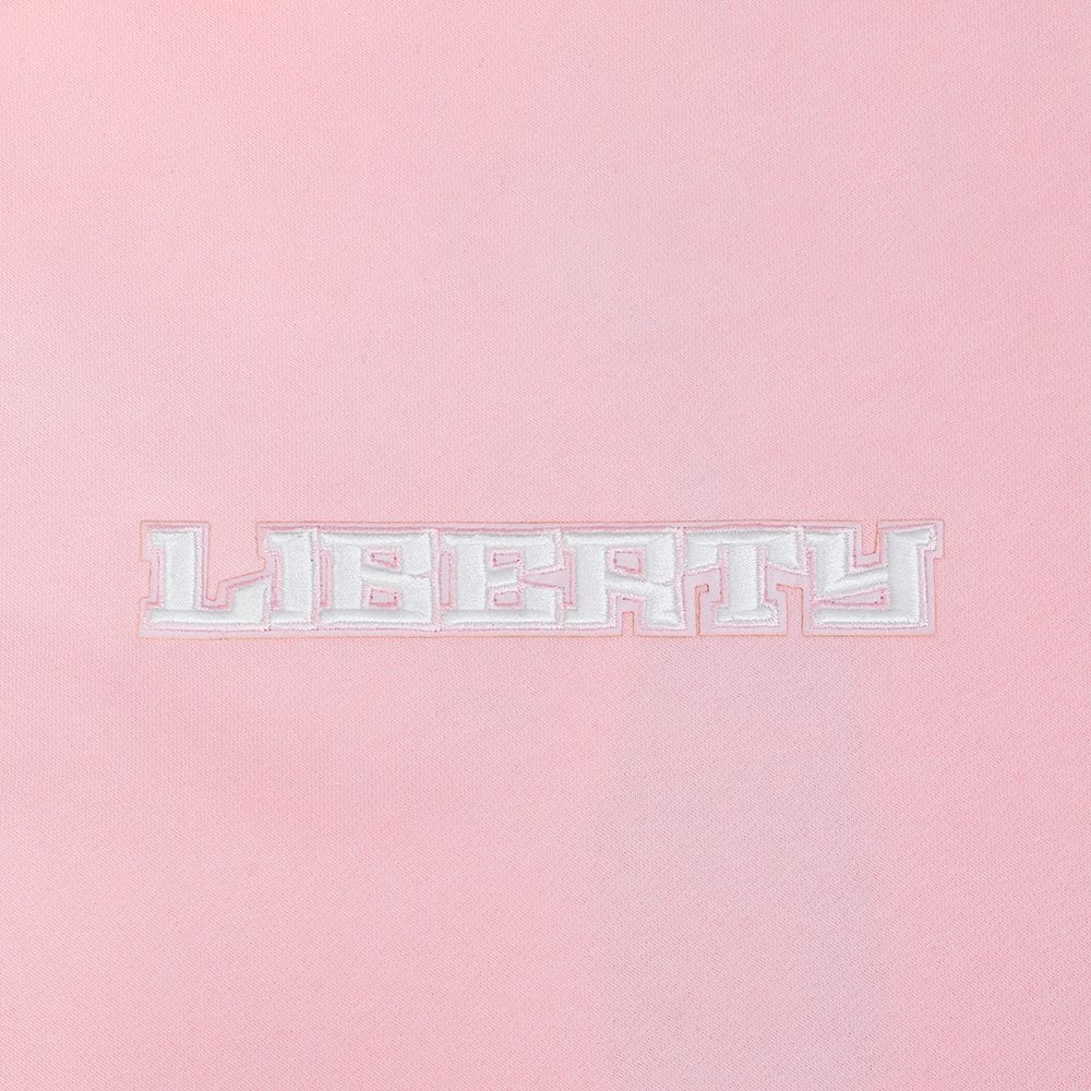 Pro Standard Girls' New York Liberty Pink Wingspan Crewneck Sweatshirt product image