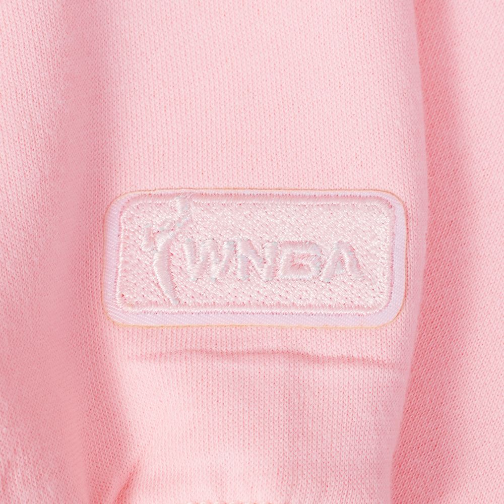 Pro Standard Girls' New York Liberty Pink Wingspan Crewneck Sweatshirt product image