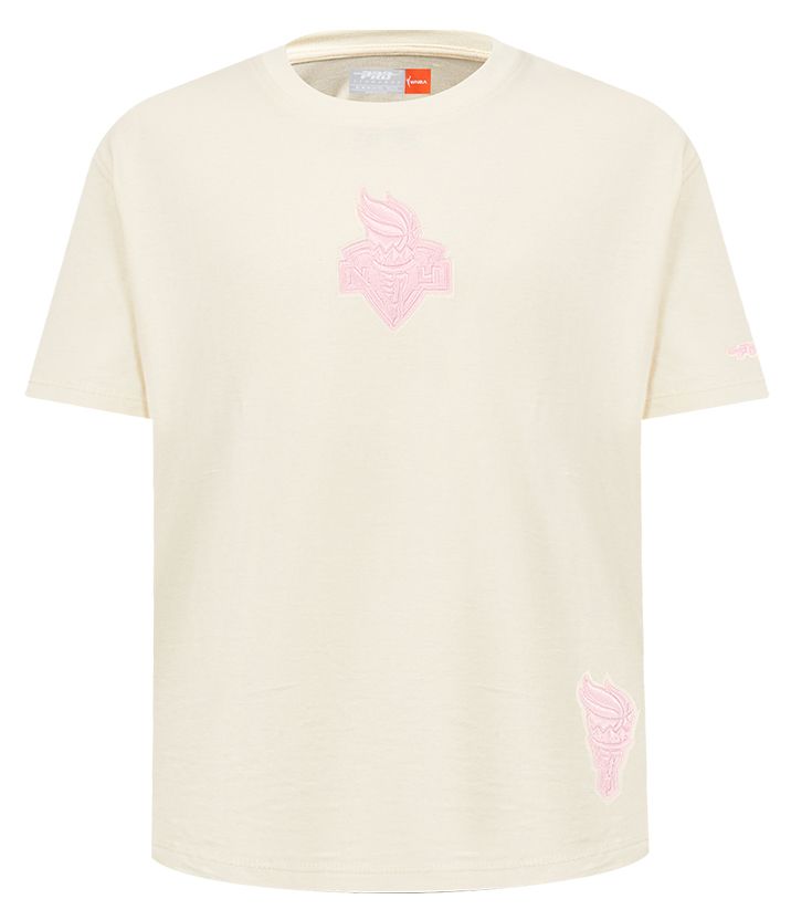 Pro Standard Girls' New York Liberty Eggshell Wingspan Boxy T-Shirt product image