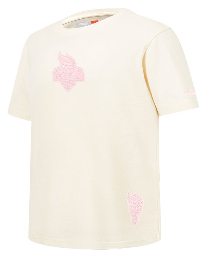 Pro Standard Girls' New York Liberty Eggshell Wingspan Boxy T-Shirt product image