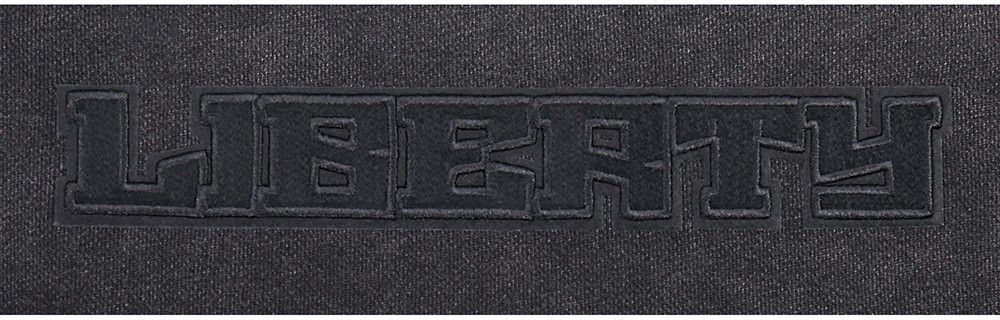 Pro Standard Women's New York Liberty Washed Black Washed Fleece Crewneck Sweatshirt product image