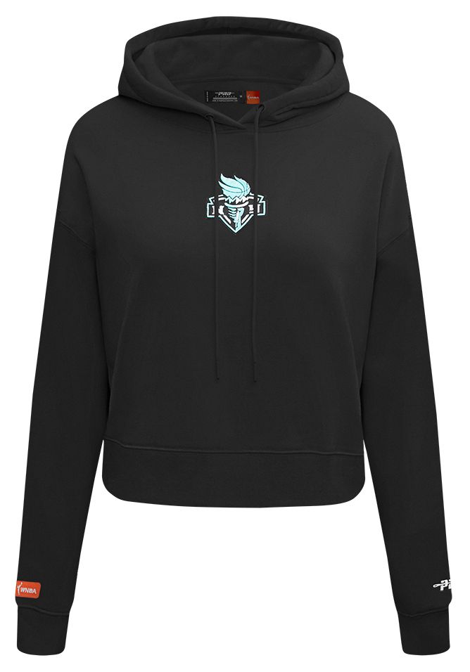 Pro Standard Women's New York Liberty Black Wingspan Drop Shoulder Hoodie product image