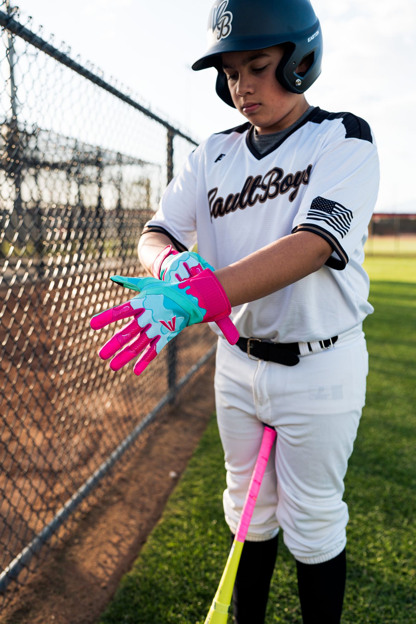 Easton Adult Walk-Off Ethos Drip Batting Gloves product image