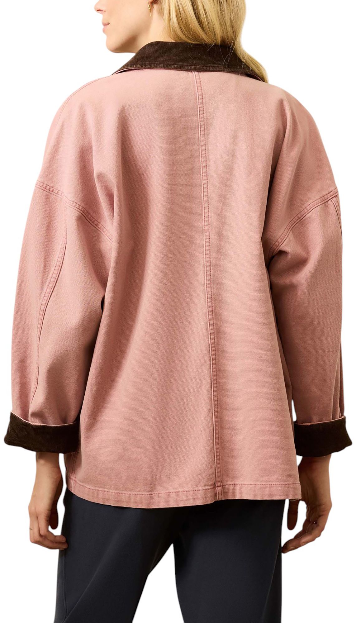 Faherty Women's Sunwashed Canvas Barn Jacket product image