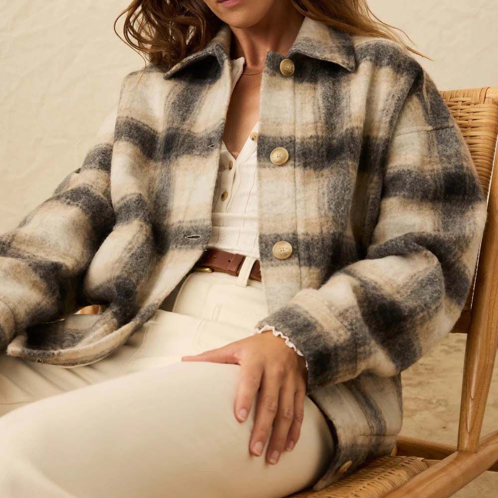 Faherty Women's Rocky Ridge Plaid Jacket product image
