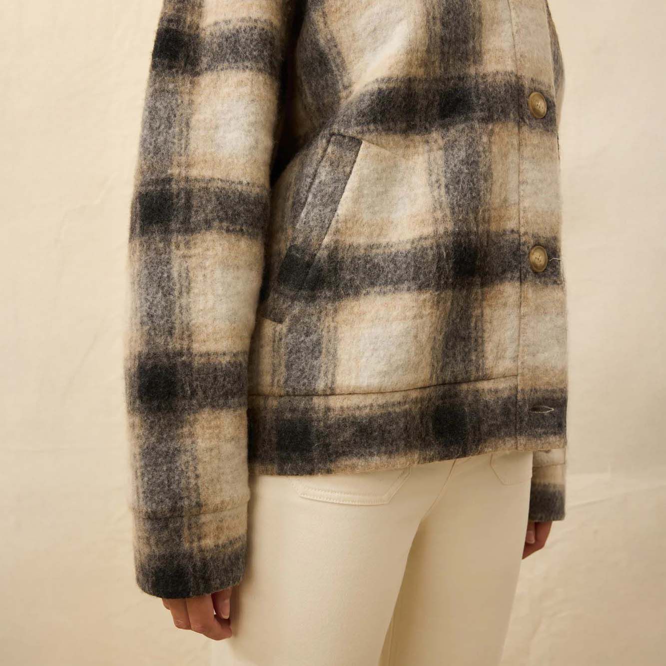 Faherty Women's Rocky Ridge Plaid Jacket product image