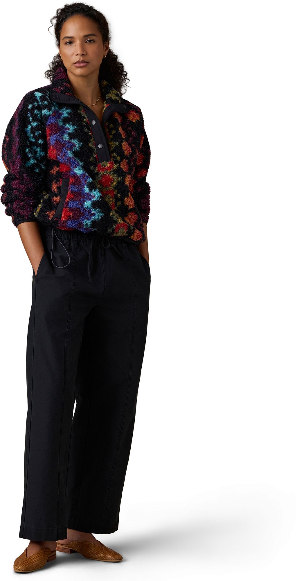 Faherty Women's Fireside Fleece Pullover product image