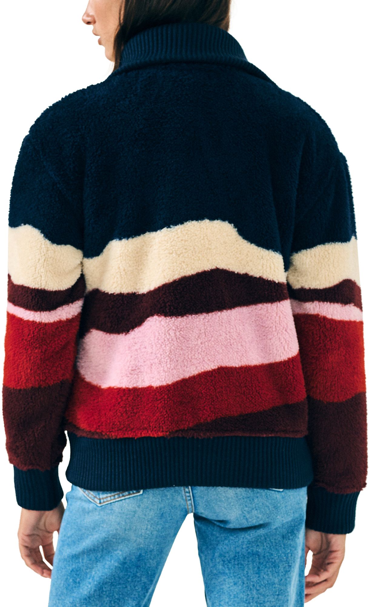 Faherty Women's High Pile Fleece Mountain Sunrise Jacket product image