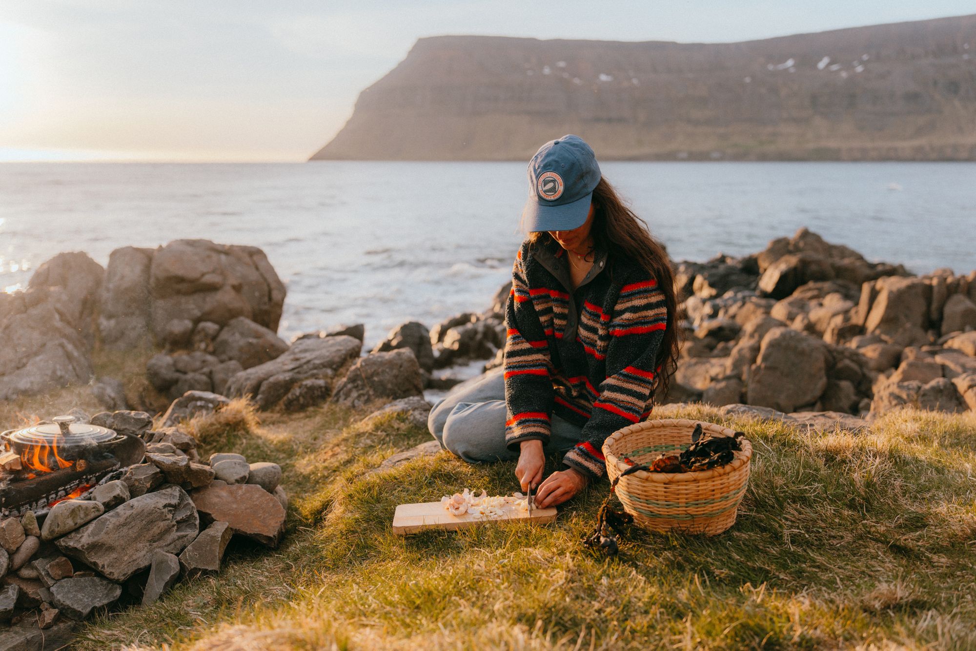 Faherty Women's Fireside Fleece Popover Sweatshirt product image