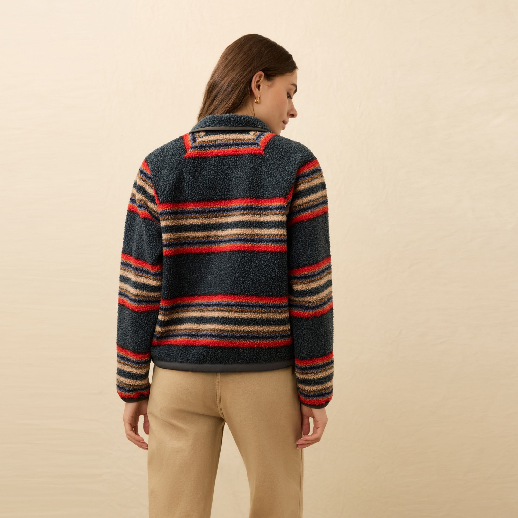 Faherty Women's Fireside Fleece Popover Sweatshirt product image