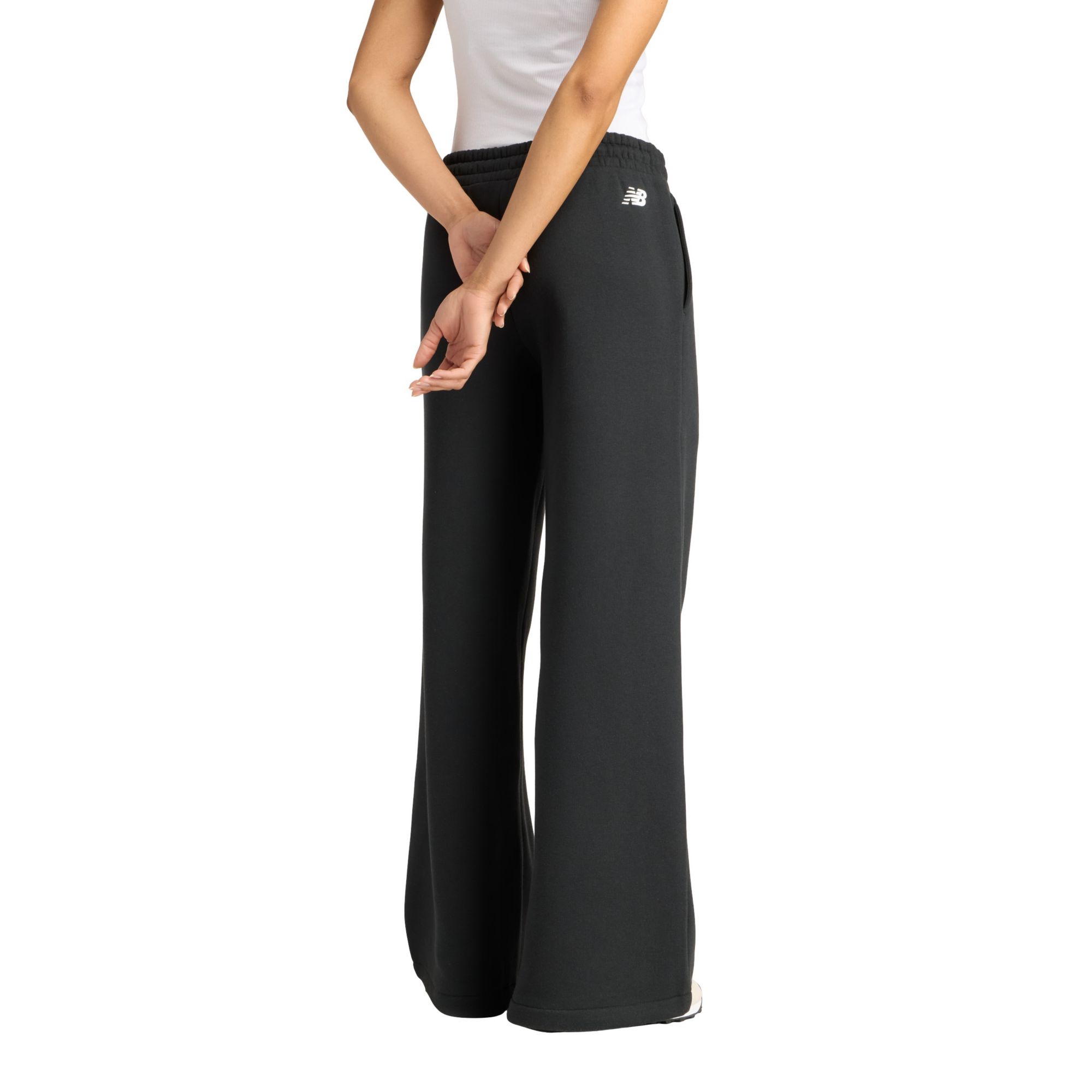New Balance Women's Linear Heritage Fleece Wide Leg Pants product image
