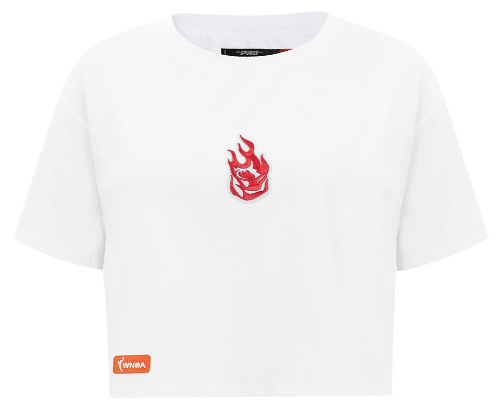 Pro Standard Women's Portland Fire White Wingspan Boxy T-Shirt product image
