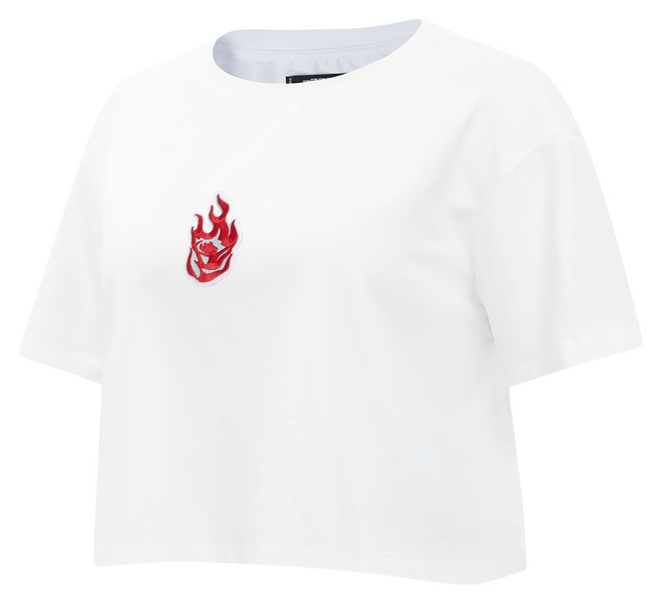 Pro Standard Women's Portland Fire White Wingspan Boxy T-Shirt product image