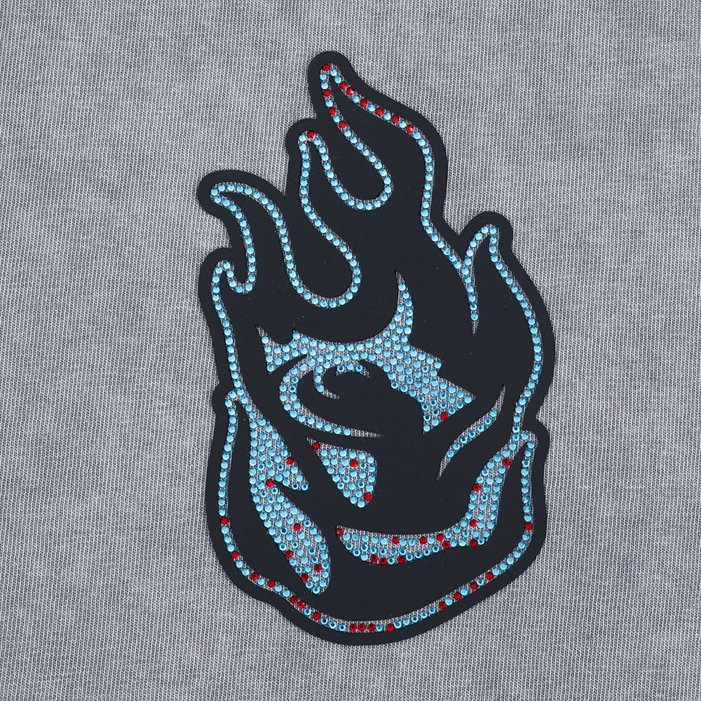 Pro Standard Women's Portland Fire Washed Grey Washed Jewel Boxy T-Shirt product image