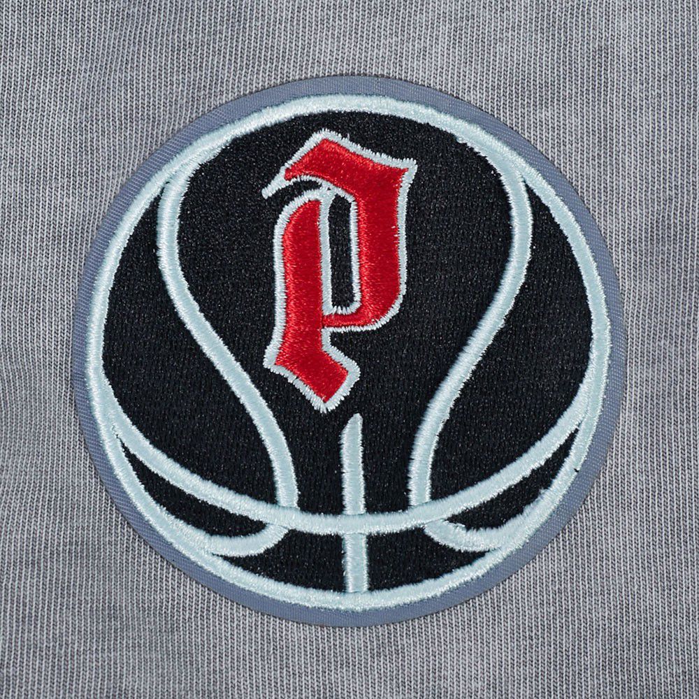 Pro Standard Women's Portland Fire Washed Grey Washed Jewel Boxy T-Shirt product image