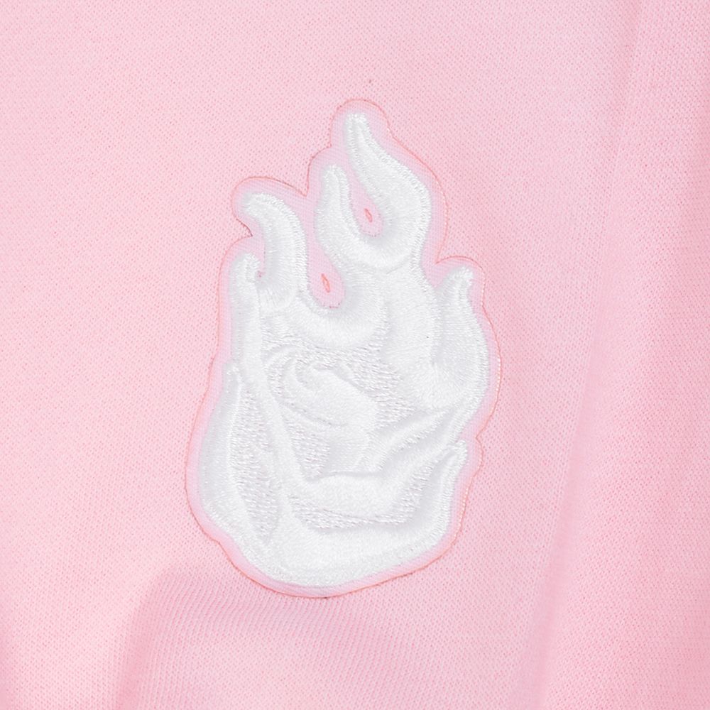 Pro Standard Girls' Portland Fire Pink Wingspan Crewneck Sweatshirt product image