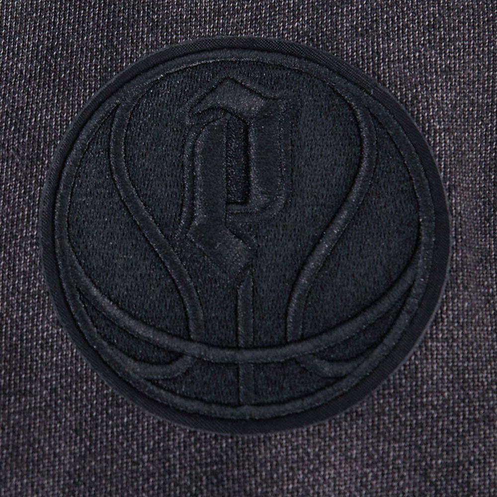 Pro Standard Women's Portland Fire Washed Black Washed Fleece Crewneck Sweatshirt product image