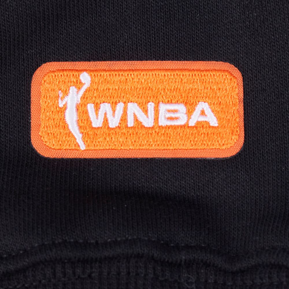 Pro Standard Women's Portland Fire Black Wingspan Cropped Hoodie product image