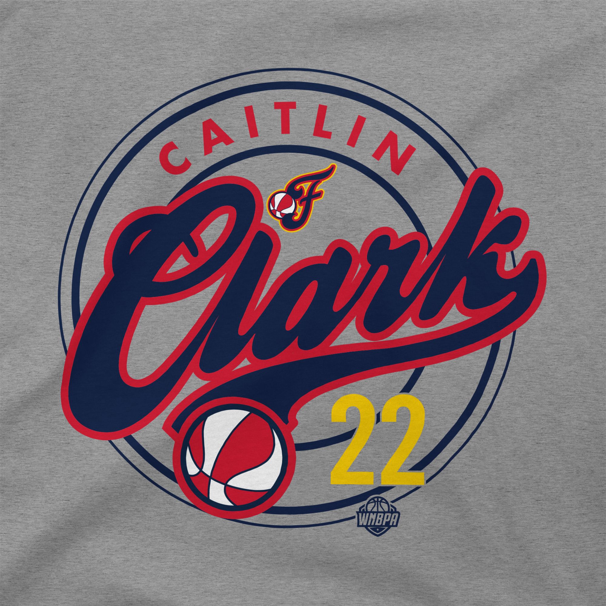 Stadium Essentials Adult Indiana Fever Caitlin Clark Run Away Long Sleeve T-Shirt product image